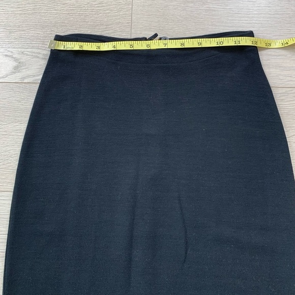 Nicole Bridger Black Midi Fitted Classic Career Skirt - Picture 7 of 8